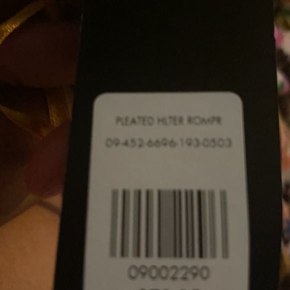 Denise Printed Halter Romper - Gabrielle Union - Picture 3 of 3